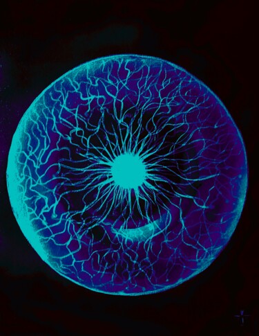 Цифровое искусство под названием "Blue Energy" - Troy Wilson-Ripsom, Подлинное произведение искусства, Манипулированная фото…