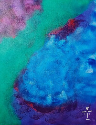 Картина под названием "Depth Perecption" - Troy Wilson-Ripsom, Подлинное произведение искусства, Акрил Установлен на Деревян…