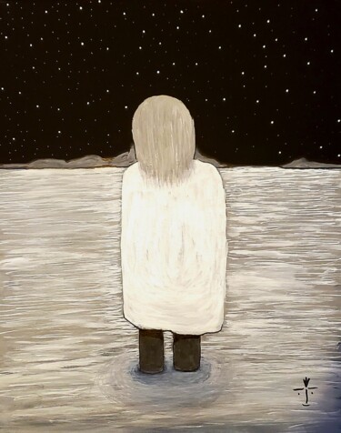 Картина под названием "Considering the Nex…" - Troy Wilson-Ripsom, Подлинное произведение искусства, Акрил Установлен на Дер…