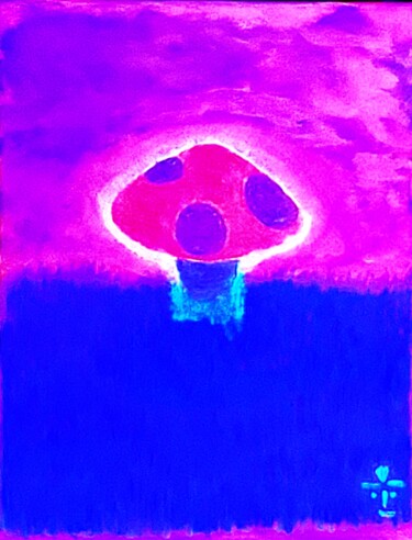 Arte digitale intitolato "Just a Magic Mushro…" da Troy Wilson-Ripsom, Opera d'arte originale, Fotografia manipolata