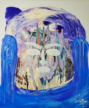 Peinture intitulée "Conscious Chaos" par Troy Wilson-Ripsom, Œuvre d'art originale, Acrylique Monté sur Châssis en bois