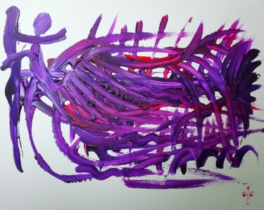 Pintura titulada "So Many Overwhelmin…" por Troy Wilson-Ripsom, Obra de arte original, Acrílico Montado en Bastidor de camil…
