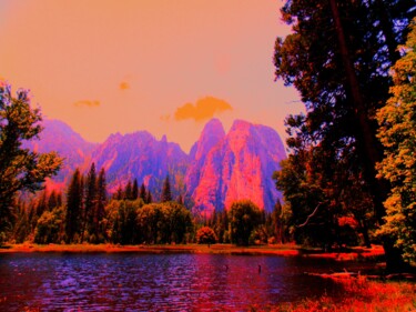 Digital Arts titled "Fantasy Lake Vision" by Troy Wilson-Ripsom, Original Artwork, Manipulated Photography