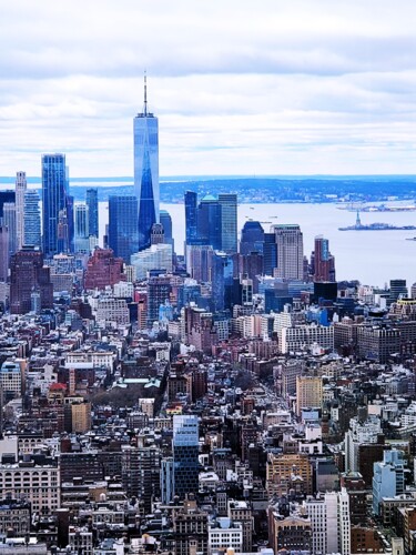 「Towering Freedom NYC」というタイトルの写真撮影 Troy Wilson-Ripsomによって, オリジナルのアートワーク, デジタル