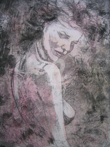 Printmaking titled "Eva" by Gian Piero Trucco, Original Artwork, Engraving
