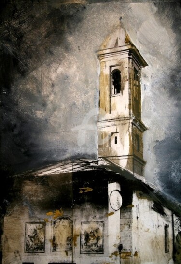 Fotografia intitolato "La Chiesa di Calche…" da Gian Piero Trucco, Opera d'arte originale