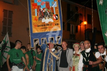 Fotografia intitolato "Pittore del Palio -…" da Gian Piero Trucco, Opera d'arte originale