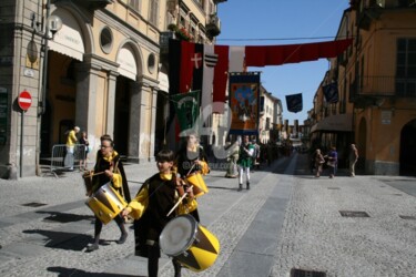 Fotografia intitolato "Pittore del Palio -…" da Gian Piero Trucco, Opera d'arte originale