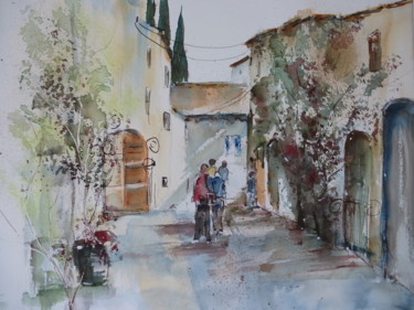 Peinture intitulée "en-provence.jpg" par Teka, Œuvre d'art originale