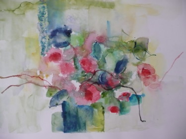 Peinture intitulée "bouquet.jpg" par Teka, Œuvre d'art originale