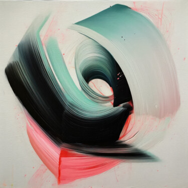 Arts numériques intitulée "Embracing the Unkno…" par Tsomi, Œuvre d'art originale, Peinture numérique