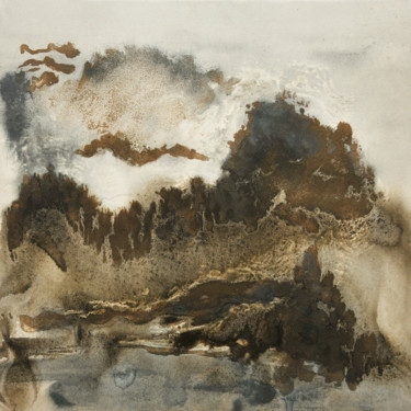 Schilderij getiteld "Untitled190331" door Tsunshan, Origineel Kunstwerk, Acryl