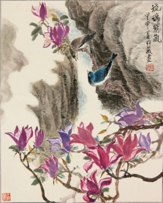 绘画 标题为“The crystalline vio…” 由Tsz Mei Wong, 原创艺术品, 油