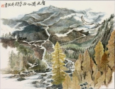 绘画 标题为“The native wit of w…” 由Tsz Mei Wong, 原创艺术品, 油