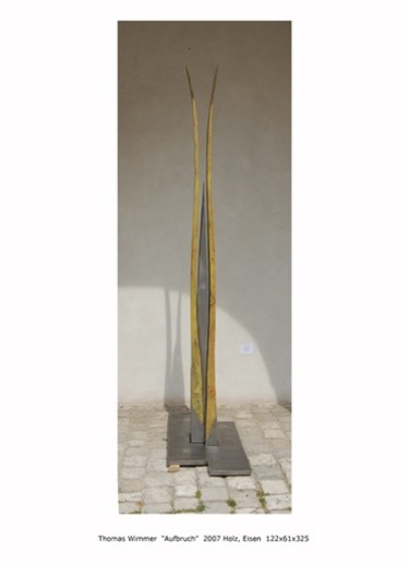Skulptur mit dem Titel "to open ways" von Tabea Und Thomas Wimmer, Original-Kunstwerk