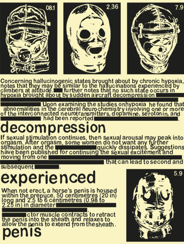 maskcollage Digitale Künste mit dem Titel "maskcollage" von Apocalypticboots, Original-Kunstwerk, 2D Digital Work