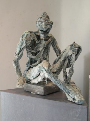 Sculpture titled "Corps décharné" by Marie Tucat, Original Artwork, Other