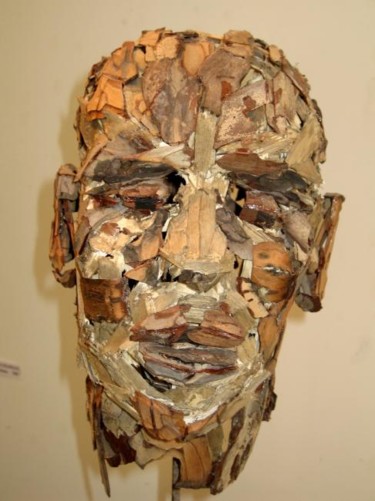Скульптура под названием "SONGE" - Marie Tucat, Подлинное произведение искусства, Дерево