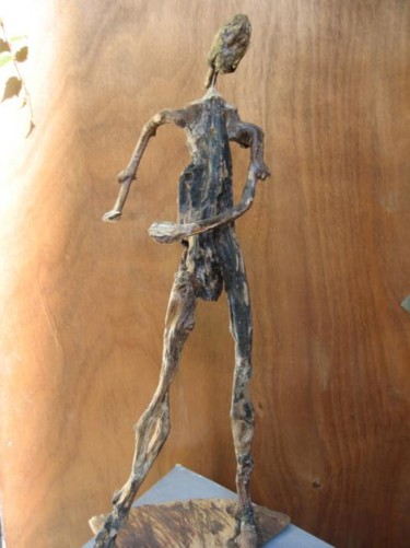 Sculpture intitulée "Danse" par Marie Tucat, Œuvre d'art originale, Bois