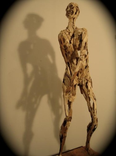 Sculpture intitulée "Entrave" par Marie Tucat, Œuvre d'art originale, Bois