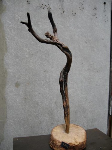 Sculpture intitulée "ENVOL_.JPG" par Marie Tucat, Œuvre d'art originale, Bois