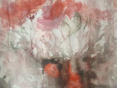 Malerei mit dem Titel "In der früh" von Irina Tukkaeva, Original-Kunstwerk, Aquarell