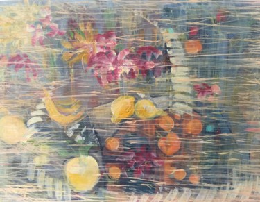 Malerei mit dem Titel "Früchte" von Irina Tukkaeva, Original-Kunstwerk, Acryl