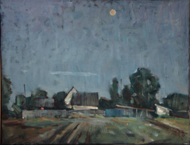 Painting titled "night.jpg" by Aleksej Turchin, Original Artwork