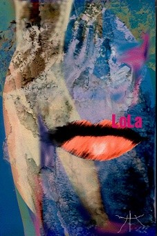Картина под названием ""LOLA"" - Galerie Jean-Luc Turlure, Подлинное произведение искусства, Масло