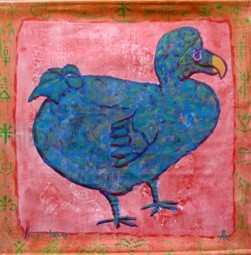 Painting titled ""DODO"" by Galerie Jean-Luc Turlure, Original Artwork, Oil