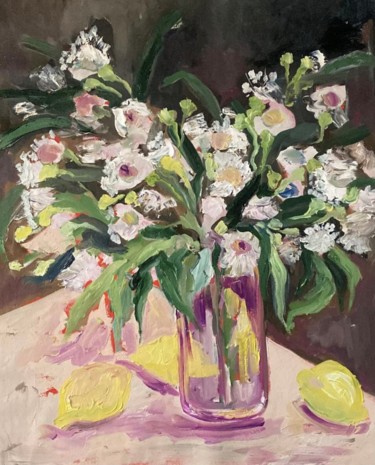 Peinture intitulée "Still life with Gum…" par Gala Turovskaya, Œuvre d'art originale, Huile