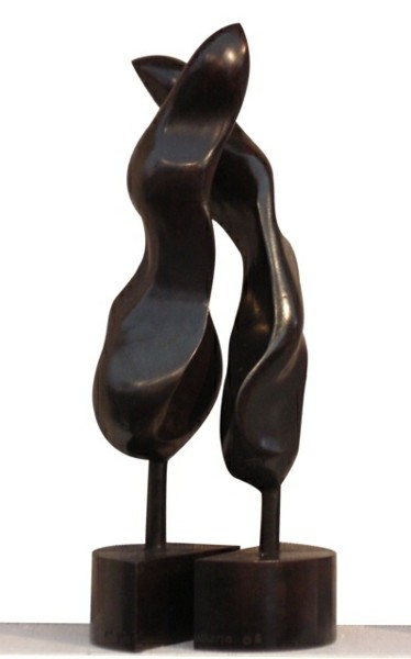 Sculpture intitulée "Fusion" par Turzo, Œuvre d'art originale, Métaux