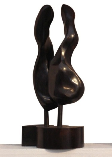 Sculpture intitulée "Fusion" par Turzo, Œuvre d'art originale, Métaux