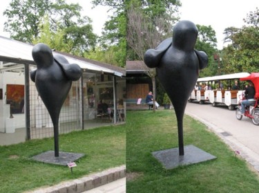 Sculpture titled "la réalisation le g…" by Turzo, Original Artwork