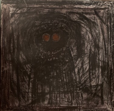 Картина под названием "Страх" - Надя Тутынина, Подлинное произведение искусства, Акрил