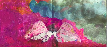 Pittura intitolato "Angel" da Nadia Tutynina, Opera d'arte originale, Acrilico