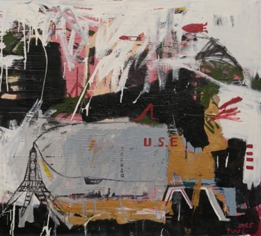 Painting titled "only-use" by Tuul, Original Artwork
