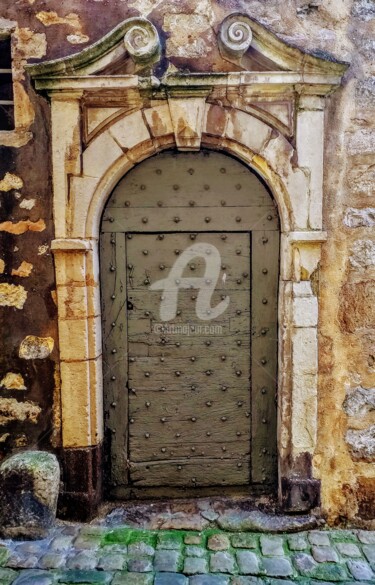 Photographie intitulée "vieille porte 1" par Ty80, Œuvre d'art originale, Photographie numérique