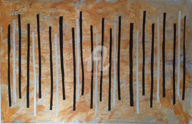 Malerei mit dem Titel "Symphonie" von Ty80, Original-Kunstwerk, Acryl Auf Keilrahmen aus Holz montiert