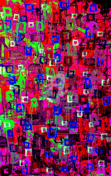 Цифровое искусство под названием "cube2" - Ty80, Подлинное произведение искусства, Фотомонтаж