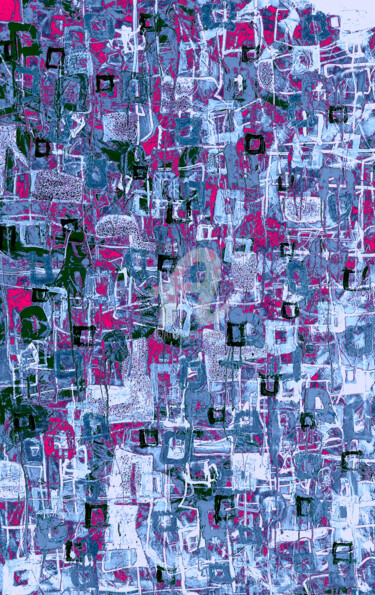 Цифровое искусство под названием "cube4" - Ty80, Подлинное произведение искусства, Фотомонтаж