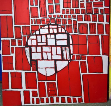 Картина под названием "seed and windows" - Николай Самойлов, Подлинное произведение искусства