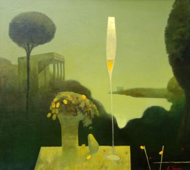 Картина под названием "Монолог" - Александр Тюрин, Подлинное произведение искусства, Другой