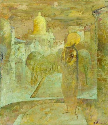 Painting titled "Бытие. Книга первая." by Aleksandr Tiurin, Original Artwork, Other