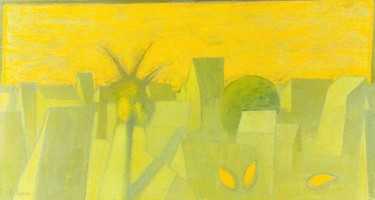 Картина под названием "Мелодия № 1." - Александр Тюрин, Подлинное произведение искусства, Другой