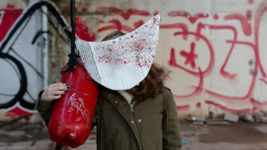 Photographie intitulée "lovevandal" par Ubyk, Œuvre d'art originale