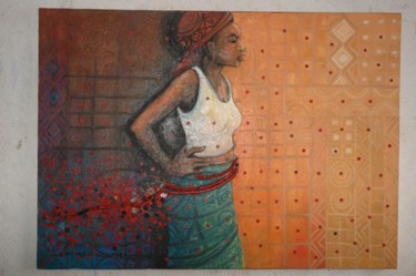 Drawing titled "After Performance" by Uchay Joel Chima, Original Artwork