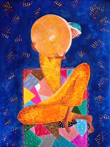 "Doirachi" başlıklı Tablo Valentina Khudyakova tarafından, Orijinal sanat, Guaş boya