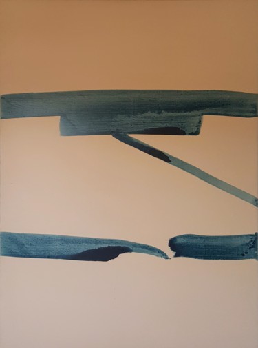 Peinture intitulée "American Zen" par Udi Cassirer, Œuvre d'art originale, Acrylique