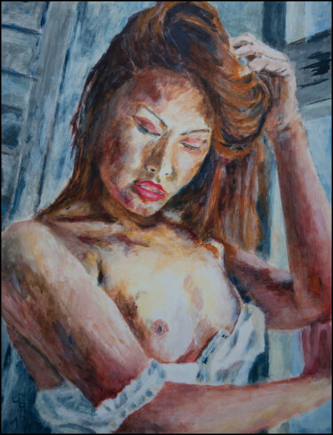 NGA - IV/II 17 Malerei mit dem Titel "NGA - IV/II 17" von Udo Greiner, Original-Kunstwerk, Acryl